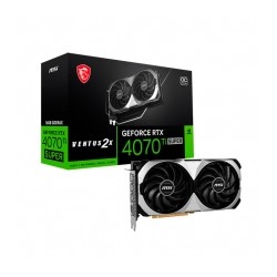 Tarjeta de video Nvidia MSI GeForce RTX 4070 Ti Super Ventus 2X 16G OC, DLSS 3, RAY TRACING, REFLEX, STUDIO, GDDR6X - 912-V513-6