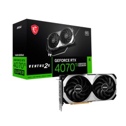 Tarjeta de video Nvidia MSI GeForce RTX 4070 Ti Super Ventus 2X 16G OC, DLSS 3, RAY TRACING, REFLEX, STUDIO, GDDR6X - 912-V513-6