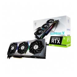 Tarjeta de video Nvidia MSI GeForce RTX 3090 Ti Suprim X, 24GB GDDR6X, Mystic Light - 912-V509-007