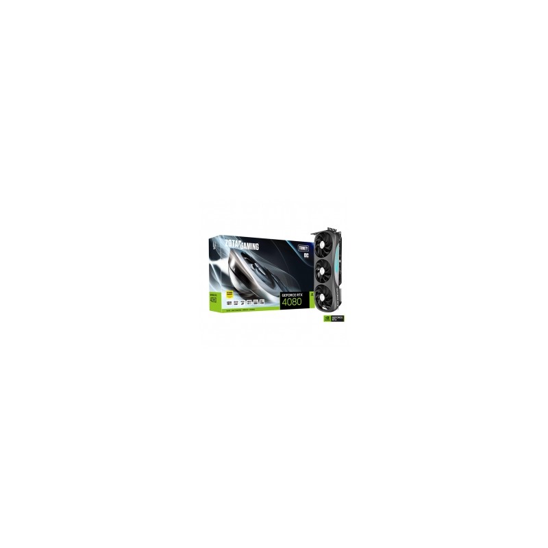 Tarjeta de video Nvidia Zotac Gaming GeForce RTX 4080 16GB Trinity OC, GDDR6X, Sectra 2.0 RGB Lighting - ZT-D40810J-10P