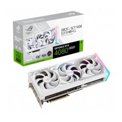 Tarjeta de video Nvidia Asus Rog Strix GeForce RTX 4080 Super White OC, DLSS 3, RAY TRACING, REFLEX, STUDIO, 16GB GDDR6X - ROG-S