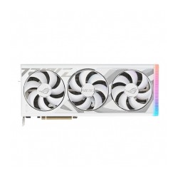 Tarjeta de video Nvidia Asus ROG Strix GeForce RTX 4090 OC WHITE, 24GB GDDR6X, Aura Sync - ROG-STRIX-RTX4090-O24G-WHITE