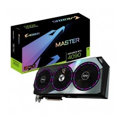 Tarjeta de video Nvidia Gigabyte Aorus GeForce RTX 4090 Master 24GB OC, 24GB GDDR6X, RGB Fusion 2.0 - GV-N4090AORUS M-24GD