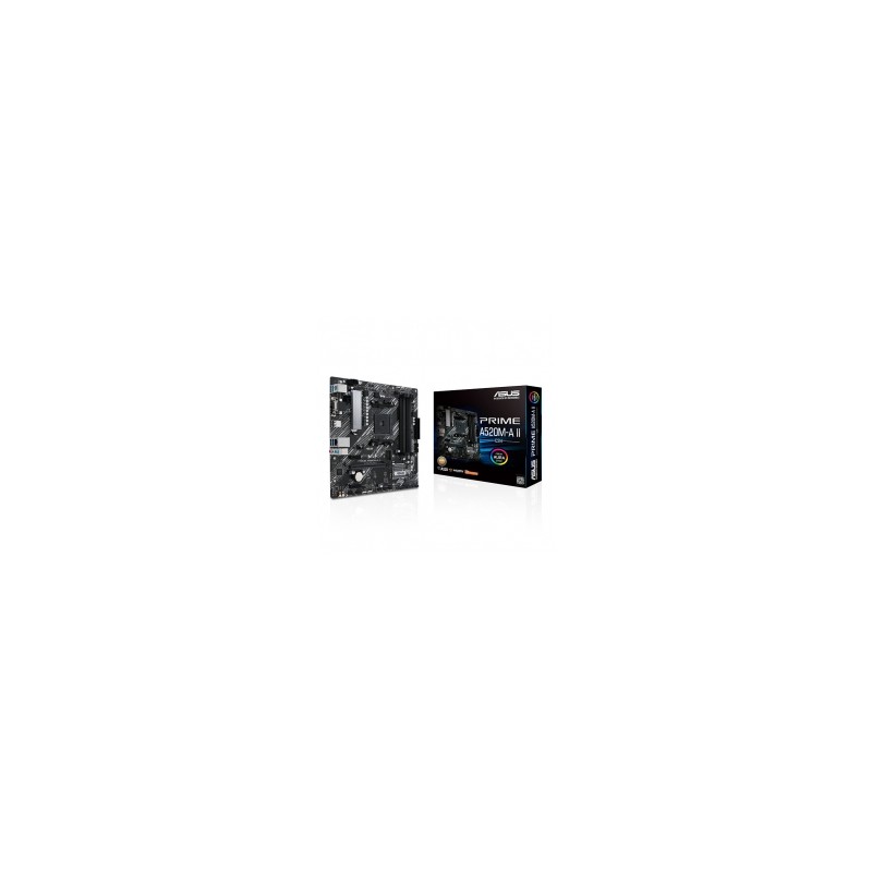 Tarjeta Madre Asus Prime A520M-A II/CSM, Micro ATX, AM4, DDR4 4800Mhz, M.2