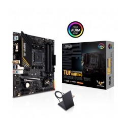 Tarjeta Madre Asus TUF Gaming A520M-PLUS WIFI, Micro ATX, AM4, DDR4 4866Mhz OC, x1 M.2, WiFi 5 , Bluetooth 5.0, Aura Sync