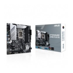 Tarjeta Madre Asus Prime Z690M-Plus D4, Micro-ATX, 12th Gen Intel, LGA1700, DDR4 5333Mhz OC, 3x M.2, Thunderbolt 4, Aura Sync