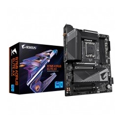 Tarjeta Madre Gigabyte B760 Aorus Elite AX, ATX, 12th, 13th & 14th Gen Intel, LGA 1700, DDR5 7600Mhz, PCIe 4.0, Wi-Fi 6E, Blueto