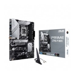 Tarjeta Madre Asus Prime Z790-P WIFI, ATX, 12th y 13th Gen Intel, LGA1700, DDR5 7200Mhz OC, x3 M.2, Aura Sync, Wi-Fi 6E, Bluetoo