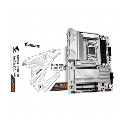 Tarjeta Madre Gigabyte B650 Aorus Elite AX ICE, ATX, AMD Ryzen 7000 / 8000, Socket AM5, DDR5 8000Mhz OC, 3x M.2, Wi-Fi 6E, Bluet