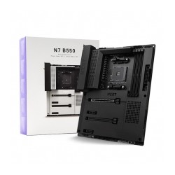 Tarjeta Madre NZXT N7 B550, ATX, AM4, DDR4 4666Mhz, x2 M.2, Wi-Fi 6E, Bluetooth 5.2 - N7-B55XT-B1