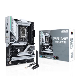 Tarjeta Madre Asus Prime Z790-A WIFI, ATX, 12th y 13th Gen Intel, LGA1700, DDR5 7000Mhz OC, x4 M.2, Aura Sync, Wi-Fi 6E, Bluetoo