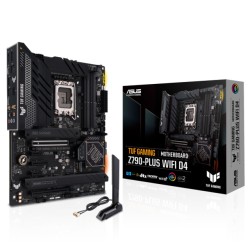 Tarjeta Madre Asus TUF Gaming Z790-Plus WIFI D4, ATX, 12th y 13th Gen Intel, LGA1700, DDR4 5333Mhz OC, x4 M.2, Aura Sync, Wi-Fi 