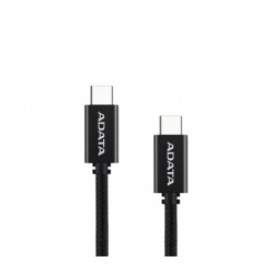 Cable Adata USB-C a USB-C, Negro, 1 Metro - CACC-100PN-BK