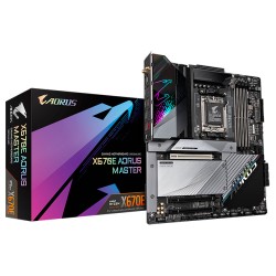 Tarjeta Madre Gigabyte X670E Aorus Master | Socket AM5 | Ryzen 7000 / 8000 | E-ATX | DDR5-8000 OC - X670E-AORUS-MASTER