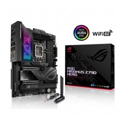 Tarjeta Madre Asus ROG Maximus Z790 Hero, ATX, 12th y 13th Gen Intel, LGA1700, DDR5 7800Mhz OC, x4 M.2, Aura Sync, Wi-Fi 6E, Blu