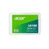 Unidad de Estado Solido Acer SSD SA100 2.5" 480GB , 560/500 MB/s - BL.9BWWA.103