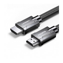 Cable UGREEN HDMI 2.0, Nylon Negro, 1m - 70322