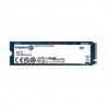 Unidad de Estado Solido SSD NVMe M.2 Kingston NV2 2000GB, 3500/2800 Mb/s, PCI Express 4.0 - SNV2S/2000G