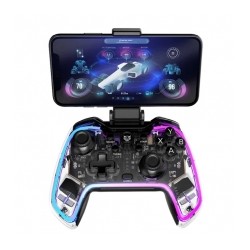 Control Inalámbrico BalamRush Kontrol Glow G595, Bluetooth, RGB, Botones Programables, PC, PS5, PS4, Android, iOS, Switch - BR-9