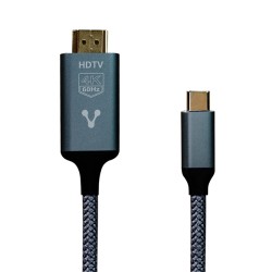 Cable Vorago USB-C a HDMI, 1.8 Metros, 4K 60Hz  - CAB-310