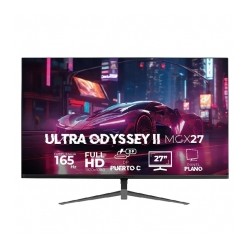 Monitor Balam Rush Ultra Odyssey II MGX27, 27", 1920 x 1080, 165Hz, 1ms, HDMI, Displayport, Negro - BR-938297