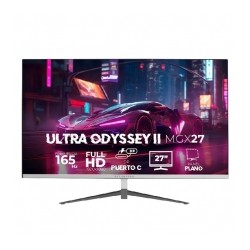 Monitor Balam Rush Ultra Odyssey II MGX27, 27", 1920 x 1080, 165Hz, 1ms, HDMI, Displayport, Blanco - BR-938303