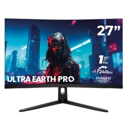 Monitor BalamRush Ultra Earth Pro MGP27C, 27", 1920 x 1080, 240Hz, 1ms, 2xHDMI, 1xDP, 3.5mm, RGB, Curvo - BR-938631