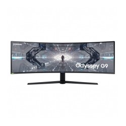 Monitor Gamer Samsung Odyssey G9 49" Curvo, 5120 x 1440, 240Hz, 1ms, QLED, HDR1000, DQHD, Nvidia G-Sync