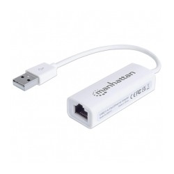 Adaptador de Red Manhattan USB 2.0, 10/100 Mbps - 506731