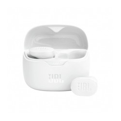 Audifonos JBL Tune Buds Blancos, Bluetooth 5.3, Cancelación de Ruido, 48 Horas, 4 Micrófonos, Resistente a Agua y Polvo IP54 - J