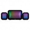 Bocinas Vorago SPK-255, 2.1 Canales, Subwoofer 10W, RGB, USB, Salida 3.5mm, Sonido Estereo - SPK-255