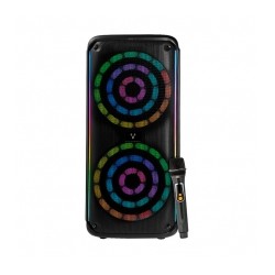 Bocina Karaoke Vorago KSP-503, Bluetooth, Micrófono Inalámbrico, USB Tipo-C, 3.5mm - KSP-503