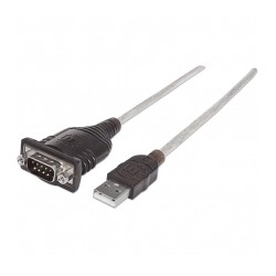 Adaptador de USB a Serial Manhattan - 205153