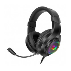 Diadema Gamer Redragon Hylas Negro H260-RGB / 3.5mm + USB / PC / Consolas - 8800-0109