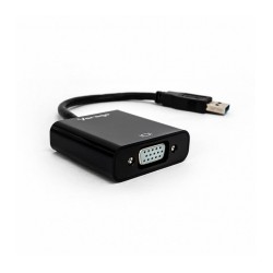 Adaptador Vorago ADP-200, USB a VGA, Compatible con USB 2.0 y 3.0, Full HD - ADP-200