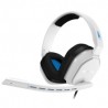 Diadema Astro A10, Blanco-Azul, Alámbrico, 3.5mm / PS5 / Xbox Serie X|S / PC / MAC (Logitech) - 939-001846