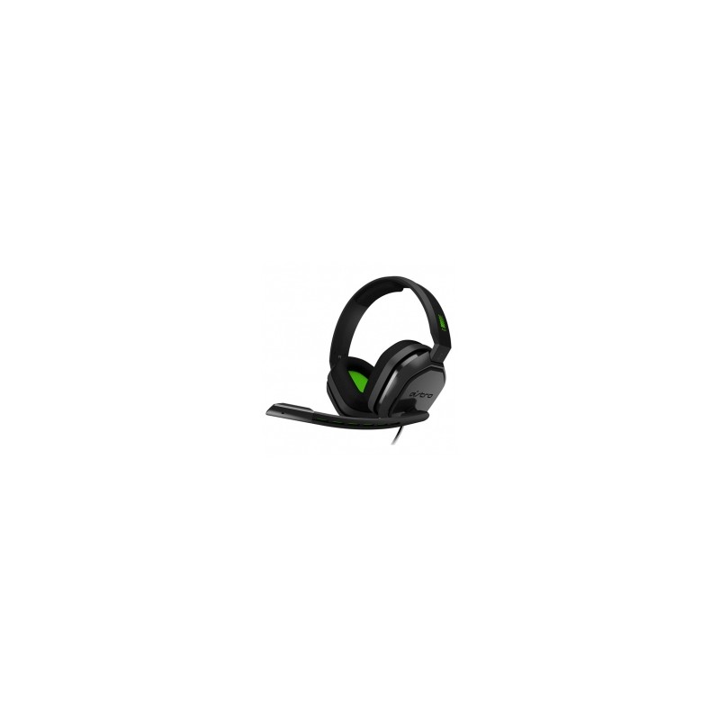 Diadema Astro A10, Verde Gris, Alámbrico, 3.5mm / Xbox Serie X|S / PS5 / PC / MAC (Logitech) - 939-001595