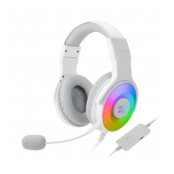 Diadema Gamer Redragon Pandora 2 White RGB, Alámbrico / 3.5mm / PC / Nintendo Switch / Xbox / PS5 - H350W-RGB-1