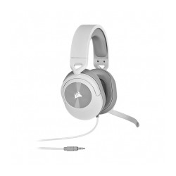 Diadema Corsair HS55 Blancos, Alámbrico, 3.5, PC, 7.1 Surround - CA-9011266-NA