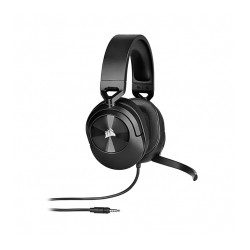 Diadema Corsair HS55 Carbon, Alámbrico, 3.5, PC, 7.1 Surround - CA-9011265-NA