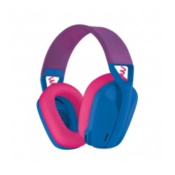 Diadema Logitech G435 Blue and Raspberry Lightspeed, Inalámbrico, Bluetooth / USB / PC / PS4 / PS5 - 981-001061