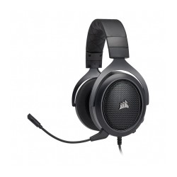 Diadema Corsair HS60 PRO Carbon, Alámbrico, USB, 3.5mm, PC, PS4, Xbox One, Nintendo Switch, Mobile Devices, 7.1 Surround - CA-90