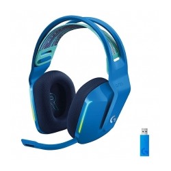 Diadema Logitech G733 Lightspeed Inalámbrico Azul, RGB Lightsync, USB, PC, PS4, 7.1 Surround - 981-000942