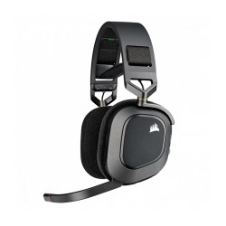 Diadema Corsair HS80 RGB USB Negros / Alámbrico / USB / PC / Mac / 7.1 Surround - CA-9011237-NA