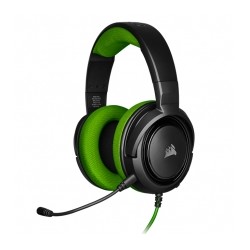 Diadema Corsair HS35 Verde, Alámbrico, 3.5mm, PC, PS4, Xbox One, Switch, Mobile Devices, Stereo -  CA 9011197 EU