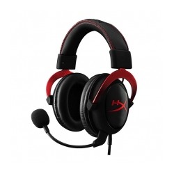 Diadema HyperX Cloud ll Red, Alámbrico, USB, 3.5mm, PC,PS4, Xbox One, Nintendo Switch, Mobile Devices, 7.1 surround - KHX-HSCP-R
