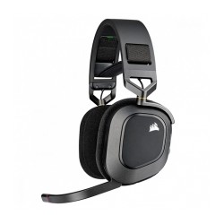 Diadema Corsair HS80, RGB, Inalámbrico, PC, PS5, Negro - CA-9011235-NA