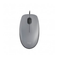 Mouse Logitech M110 Silent Gray, Alámbrico, 3 Botones, 1,000 DPI - 910-005494