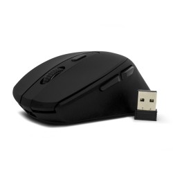 Mouse Inalámbrico Vorago MO-306 | Iluminado | Recargable | 2,400 Dpi