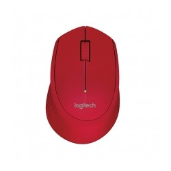 Mouse Logitech M280 Rojo, Inalámbrico - 910-004286